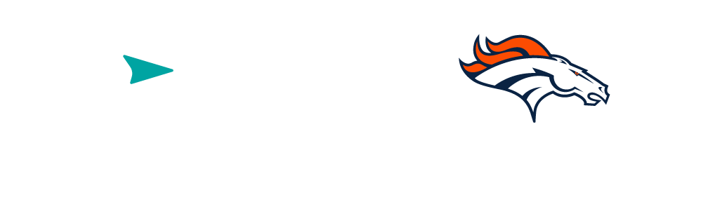 Wings x Broncos logo lockup