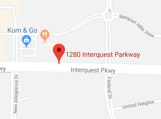 Interquest Service Center location map