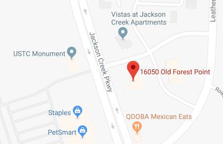 Jackson Creek Service Center location map