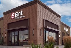 Exterior of Ent Credit Union Riverdale Service Center
