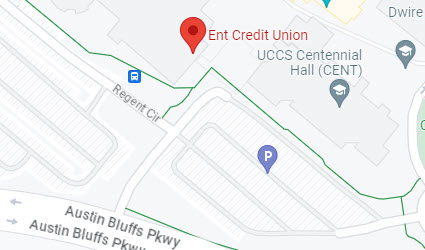 UCCS Service Center location on Google Maps
